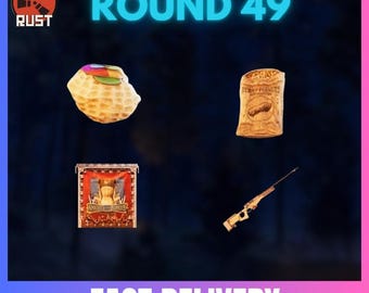 Rust (4/4 Skins) - ROUND 49 - TWITCH DROPS