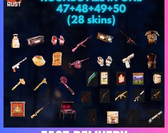 ROST (28 Felle) - Alle Runden (47+48+49+50) - (4 in 1) - TWITCH DROPS