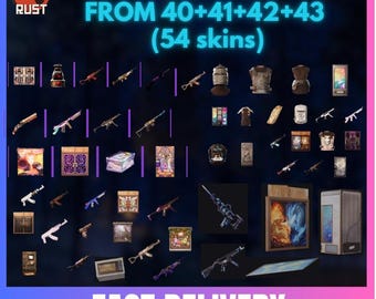 RUST (54 aspectos) - Todas las rondas (40+41+42+43) - TWITCH DROPS