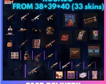 RUST (33 aspectos) - Todas las rondas (38+39+40) - TWITCH DROPS