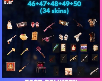 RUST (34 aspectos) - Todas las rondas (46+47+48+49+50) - (5 en 1) - TWITCH DROPS