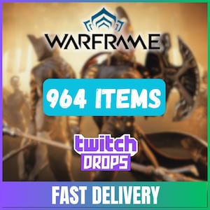Warframe - (1084) Items - Sevagoth + Saryn + Baza + 34 Forma + 60 Relics + 5 Adapters | Twitch Drops | FAST DELIVERY