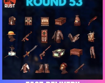 Rust (22/22 unique skins) - ROUND 53 - TWITCH DROPS