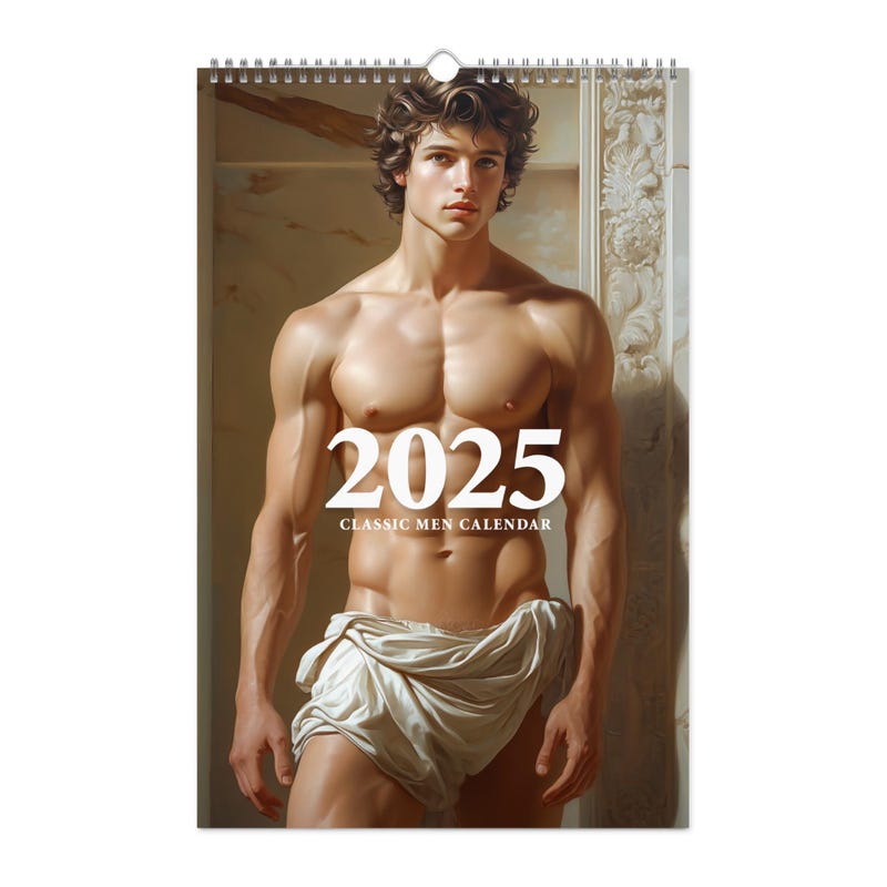 Gay Male Calendars 2025 Etsy