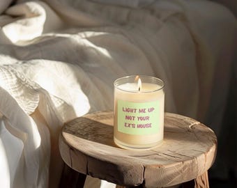 Break Up Candle | Funny Revenge Gift for Her | Single Girl Soy Candle