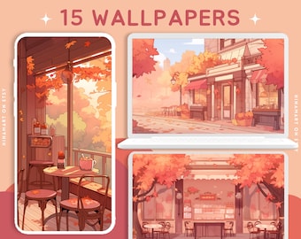 Cozy autumn wallpapers aesthetic fall wallpaper lofi wallpaper holiday anime wallpapers cute cottage desktop wallpaper studio wallpapers