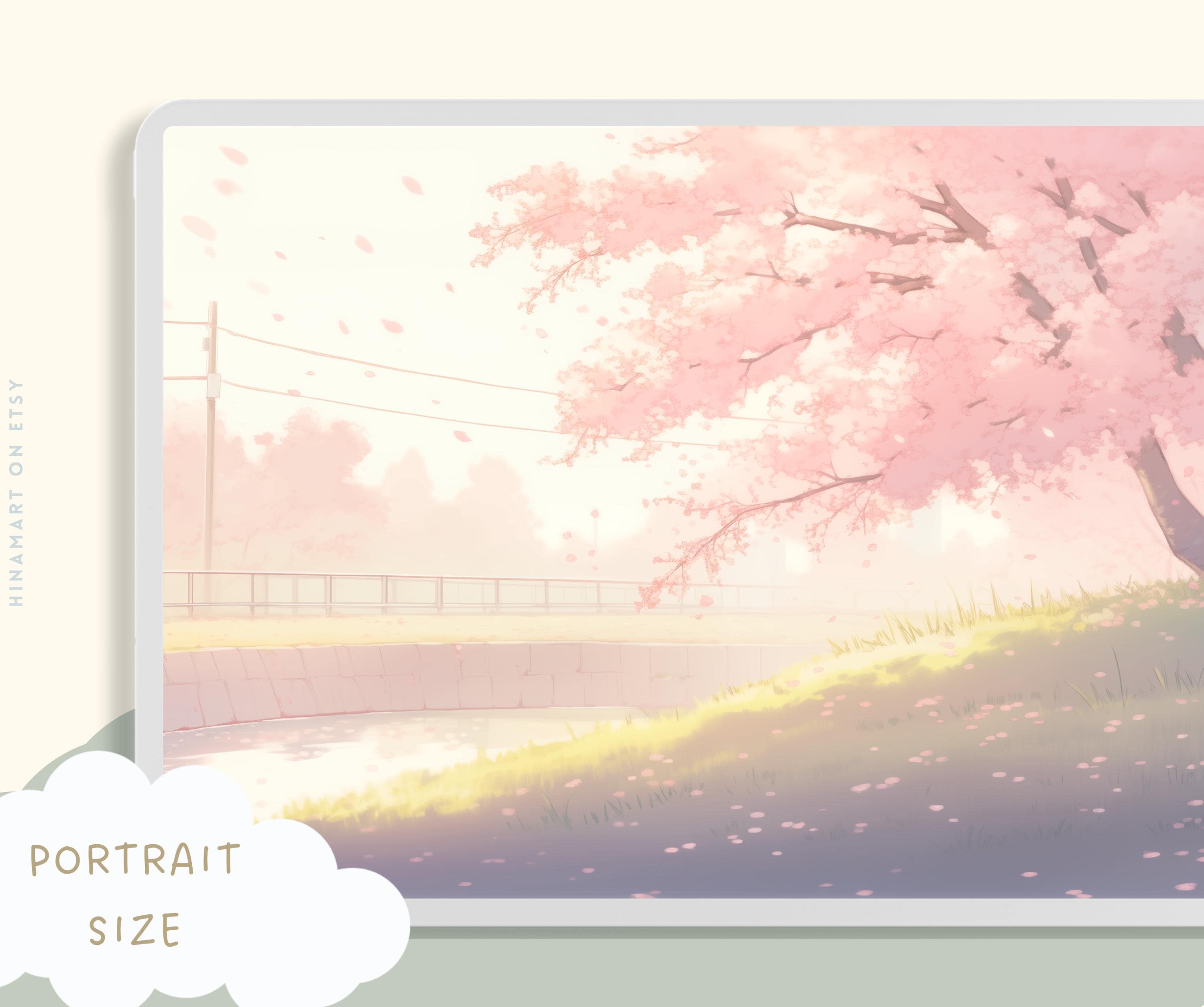 Aesthetic Nature Wallpapers Anime Lofi Wallpaper Pastel Plants ...