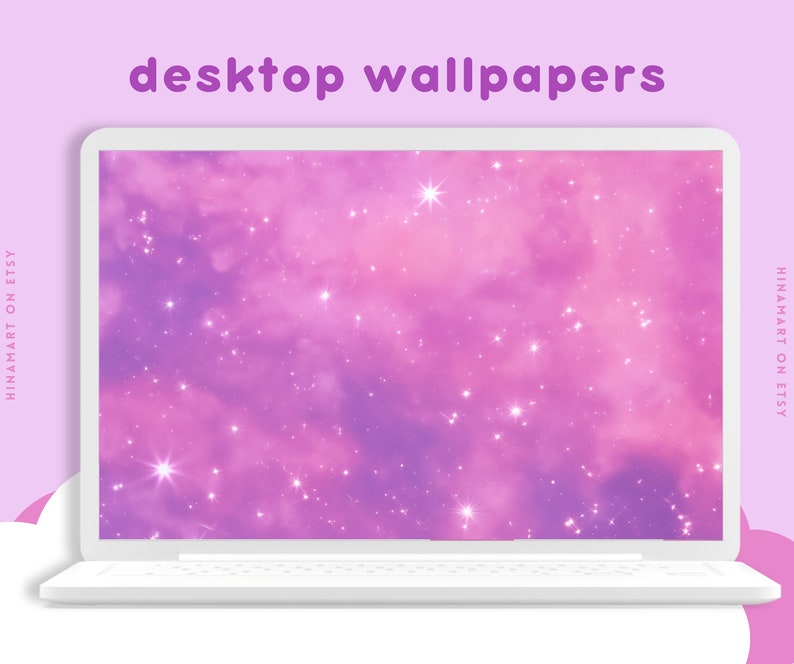 Purple Wallpapers Glitter Wallpaper Aesthetic Cute Wallpaper Pack ...