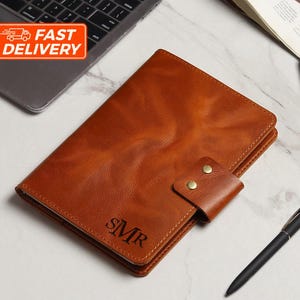 Personalized Leather Journal, Custom Refillable Rustic Notebook, Leather Gift, Leather Diary, Traveler&#39;s Notebook Cover, Mother&#39;s Day Gift