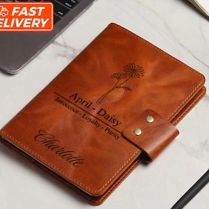 Business Leather Portfolio, Custom Corporate Gift, Employee Appreciation Gift, Leather Document Organizer, Executive Portfolio