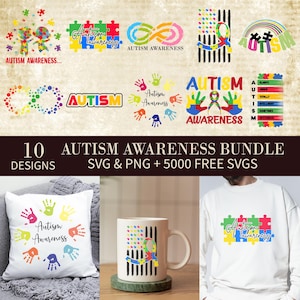 Autism Awareness-bundel png, iedereen communiceert anders png, Autism Svvg, Autism Month png, Autism Mom png, Autismeshirt png