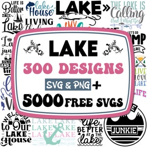 See-Svg-Bundle | See Png | See Leben | Leben am See Png | Familie geschnitten Datei | Camping Platz | Angeln geschnitten Datei | Lustige Zitate zwar | Haus am See svg