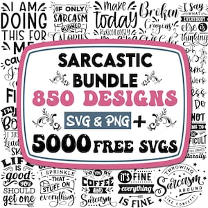 Sarcastische Svg-bundel | Sarcastische Svg-bestanden | Grappige citaten Svg | Sarcasme Svg| Sarcastische gezegden Svg-bundel| Sarcastische citaten Svg | Cricut Svgs