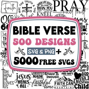 Bibelvers Svg | Christliches Svg-Bundle | Religiöses Svg | Schrift Svg | Bibelvers Svg | Gesegnetes Svg | Jesus Svg | Gott Svg | Glaube Svg