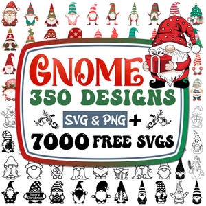 Weihnachts-Wichtel-Svg-Bundle | Gnome geschnitten Datei | Gnom Clipart | Niedliche Gnomies geschnitten Datei | Zwergensilhouette svg | Zwerge Cut-Datei | Urlaub Gnome svg