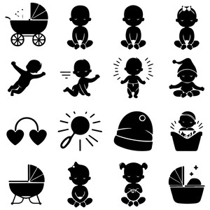 Baby Svg Bundle | Baby Png Bundle | Baby Clipart | Baby Svg Cut Files ...