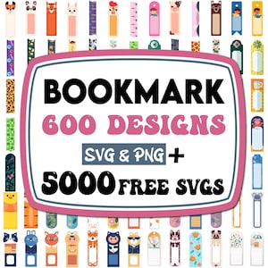 Bookmark Svg | Bookmark Template Bundle Svg | Bookmark Label Tags | Bookmark Printable | Bookmark Clipart | Bookmark templates for Cricut