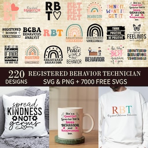 Registered Behavior Technician Svg | Rbt Png | Rbt Svg | Bcba Svg | Behavioral Therapist Svg | Aba Therapist Svg | Behavior Specialist Svg