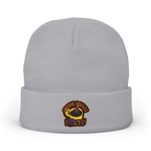 Coffee Before Pants - Embroidered Knit Beanie, Winter Hat, Personalized Beanie
