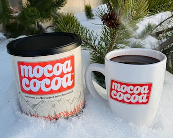 Premium Caffeinated Hot Chocolate | Hot Cocoa | Sugar Free | The Perfect Morning Hot Chocolate | Cocoa Lover Gift | FREE SHIPPING