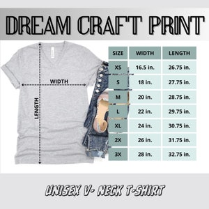 a t - shirt with measurements for a denim jacket