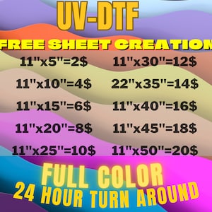 Custom UV DTF Transfer for Cup Wrap and Laptop Stickers - Ready for Press - Sublimation Printing-Dtf Sublimation-Laptop Sticker