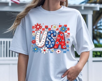 Comfort Colors USA America 250 Shirt, 4th of July T-Shirt, Independence Day Sweatshirt