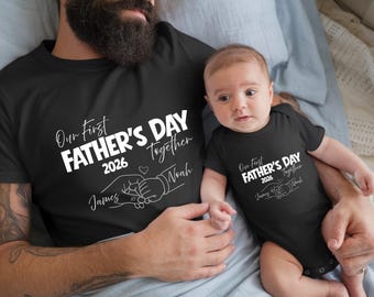 First Fathers Day T-Shirt, New Daddy Gift Shirt, Gift For Husband Tee