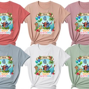 Custom Disney Lilo and Stitch Name - Age design