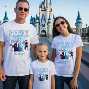 Disney Frozen Family Trip 2026 Shirt - Comfort Colors T-Shirt