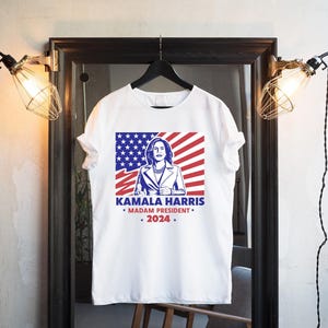 Madam President Shirt, Kamala Harris T-Shirt, President Harris Shirt, Vote Harris, Vote Kamala, Harris 2024, Kamala 2024