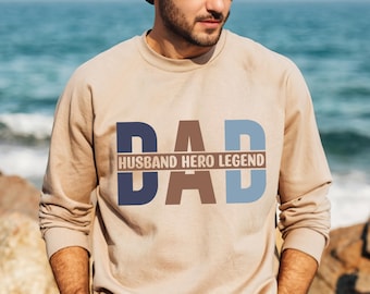 Comfort Colors Fathers Day Shirt, First Time Dad T-Shirt, Daddy Sweatshirt Father Tee
