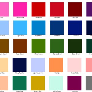 Color Palette image for text colors