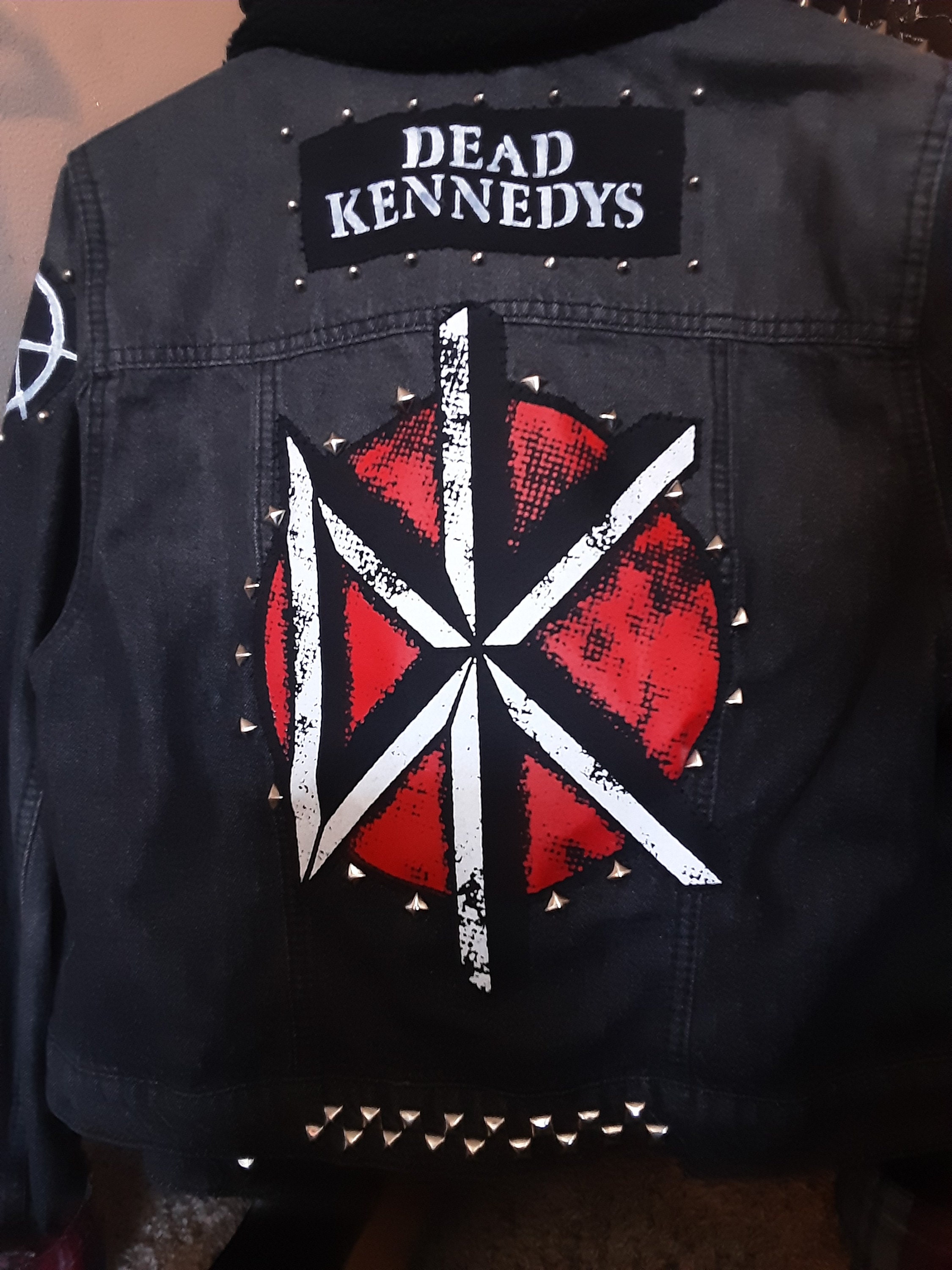 Hand-stitched Dead Kennedys Punk Jacket!! - Etsy
