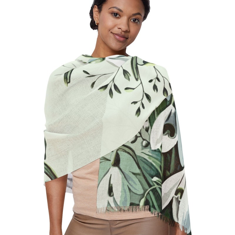 Rotate Flower Scarf Top 113520 2322 main image 1