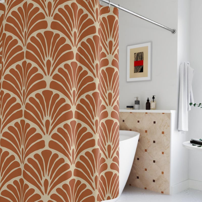 Boho 1920s Shower Curtain - Etsy