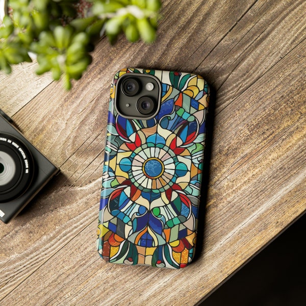 Stained Glass Phone Case. Stunning stained glass-inspired design echoes the artistry of traditional stained glass. Many phone models.