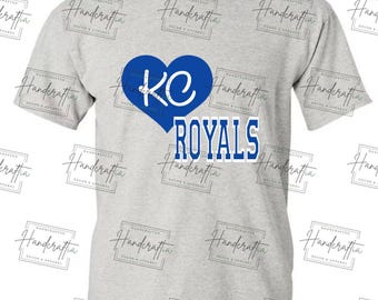 Kansas City Royals Heart Shirt