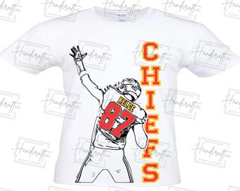 Maglietta oversize Travis Kelce Kansas City Chiefs