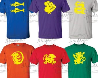Legends of the Hidden Temple T-Shirt Kostüm