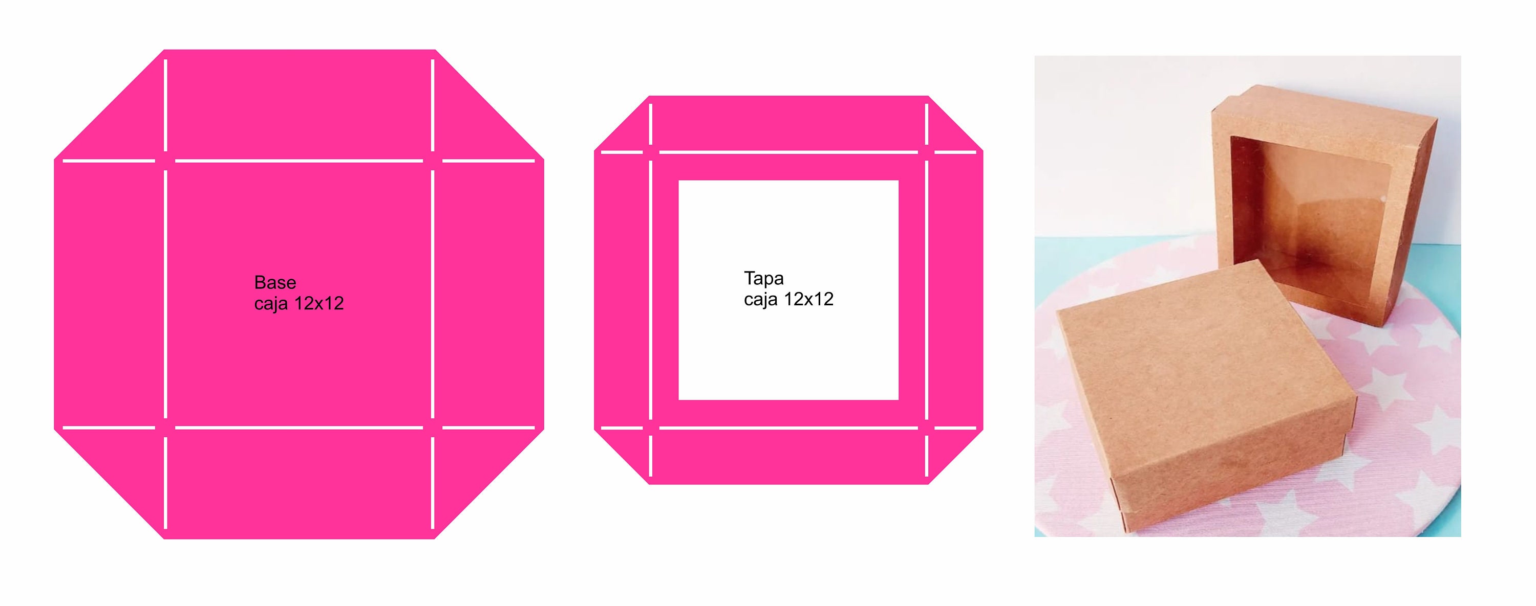 Vectores MOLDES para armar cajas - Etsy México