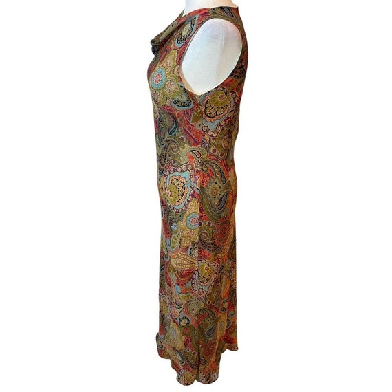 Vintage Positive Attitude, Y2K paisley maxi dress… - image 2