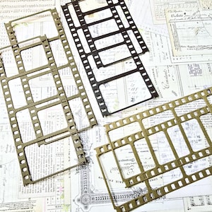 Die Cut Filmstrip Frames: Scrapbooking, Card Making - Set of 6