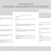 Vending Machine Business Pitch Script Vending Machine Business Script ...