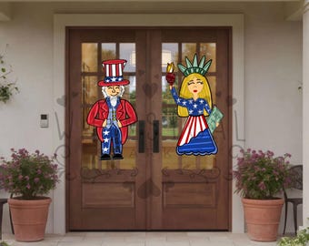 Colgante de puerta de la Estatua de la Libertad