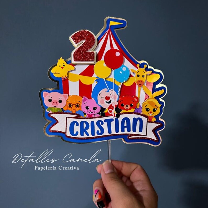 Cake Topper Plim Plim - Etsy