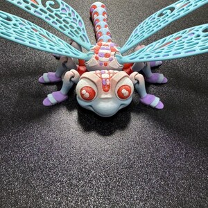 3D printed dragonfly