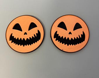 3D pumpkin coaster