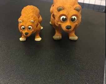 lifelike 3D bear model