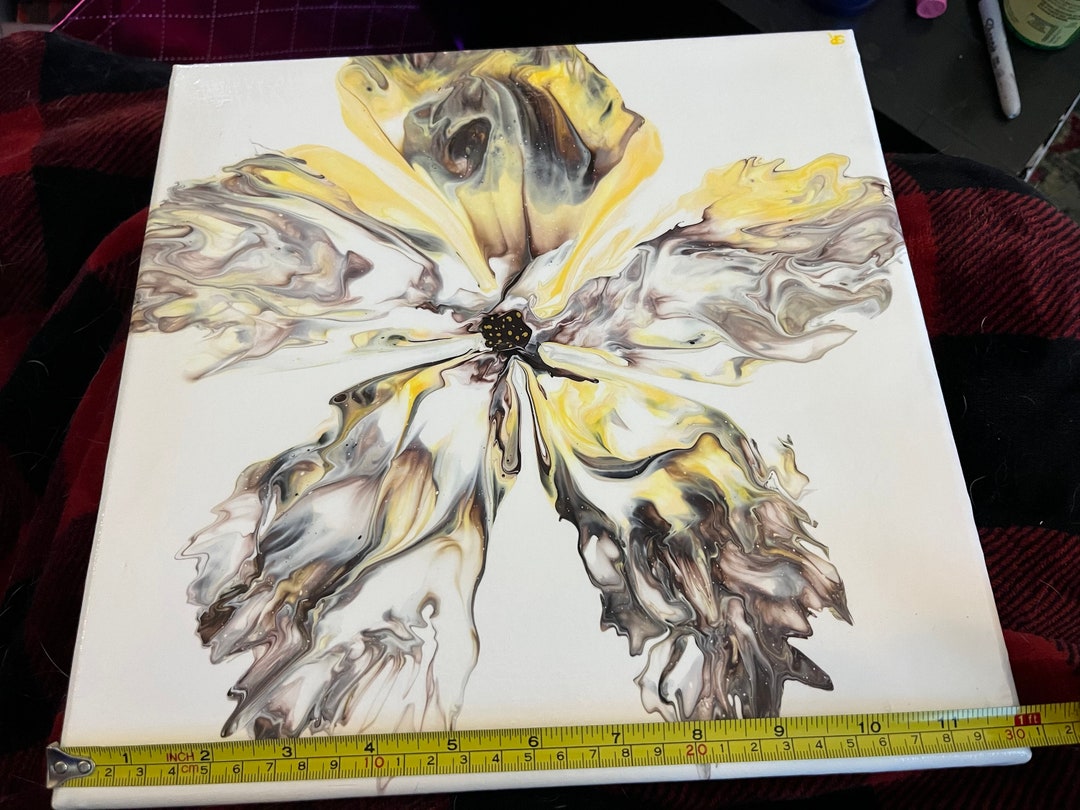 12x12 Custom Pourable Acrylic Painting Etsy